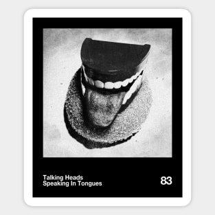 Talking Heads - Speaking In Tongues || Vintage Pantone 80s Magnet